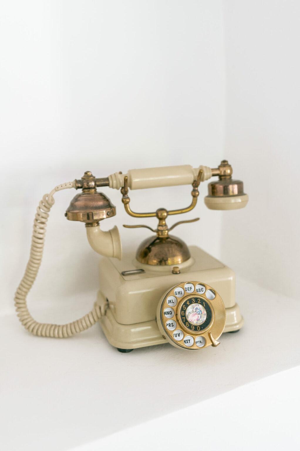 L'authentique téléphone livre d'or audio VENISE